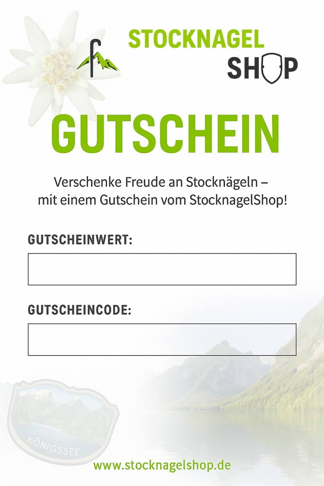 Bild 1 von StocknagelShop - Geschenk Gutschein - Motiv 7 - Betrag wählbar