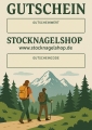 StocknagelShop - Geschenk Gutschein - Motiv 1 - Betrag wählbar